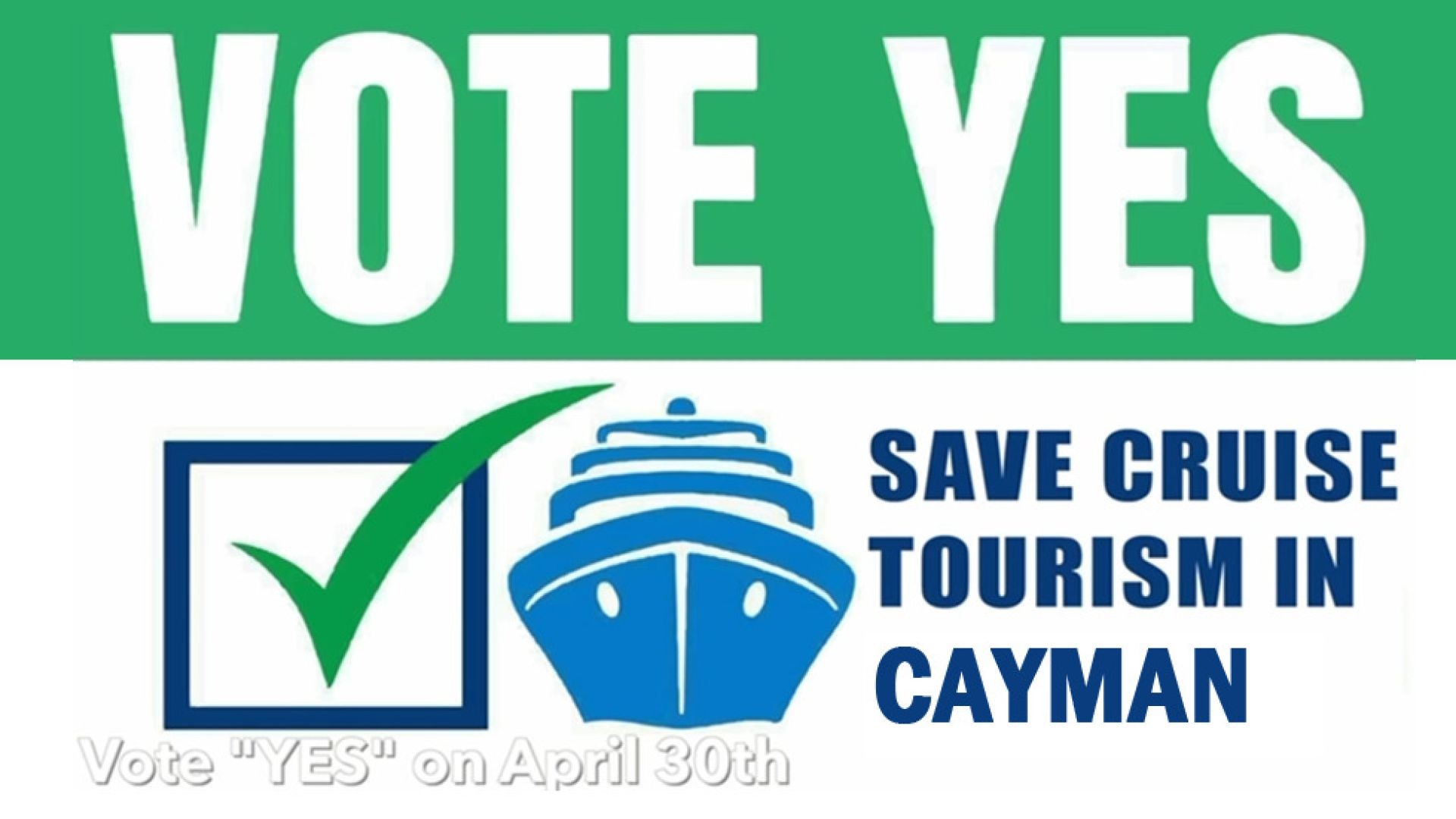 Vote Yes For The Cruise Port Cayman